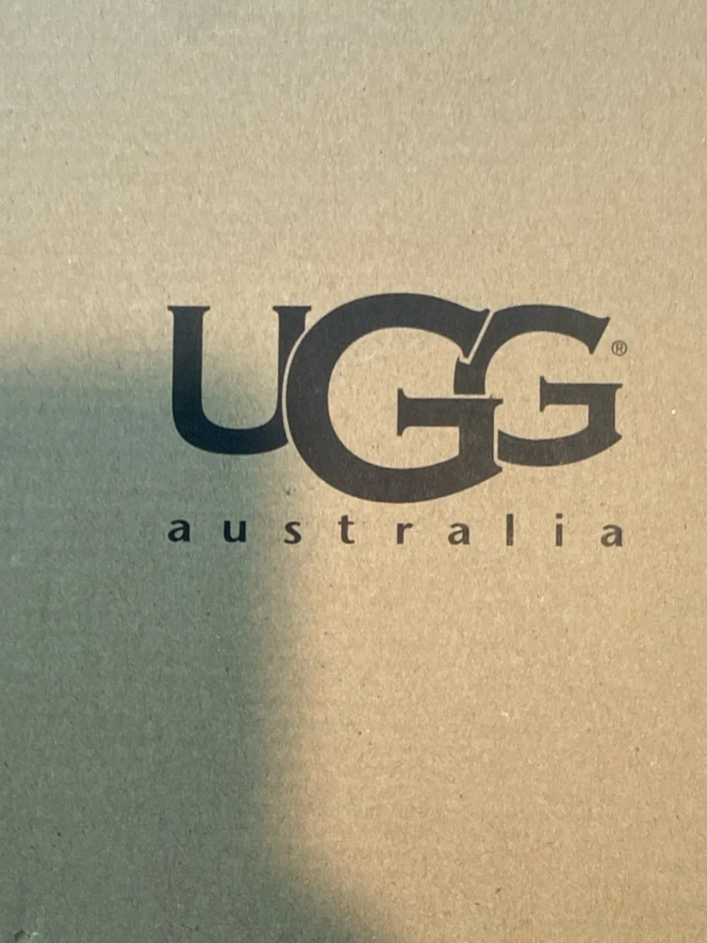 UGG Gray Suede Wedge Boot
